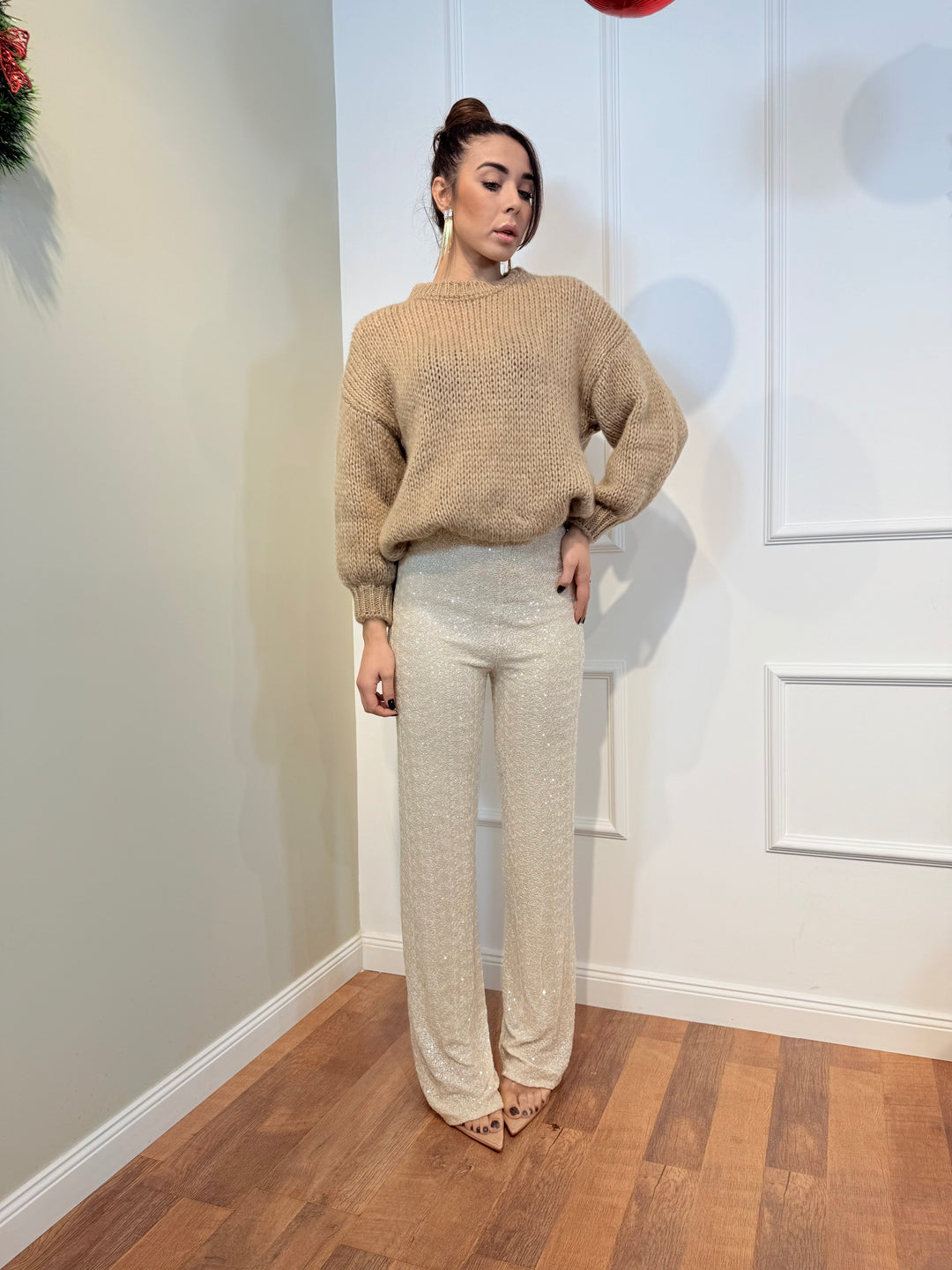 Pantalone Paiettes art 26464