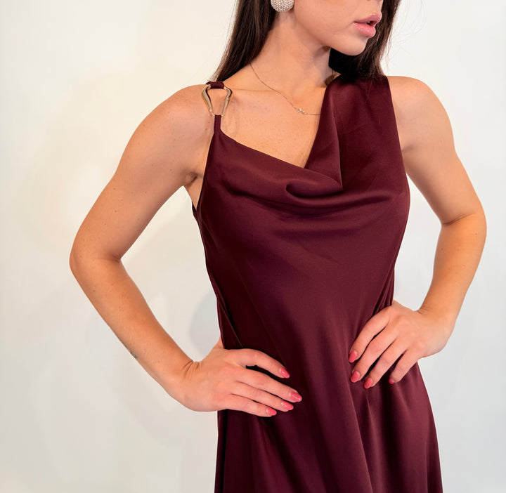 Abito Patricia Bordeaux