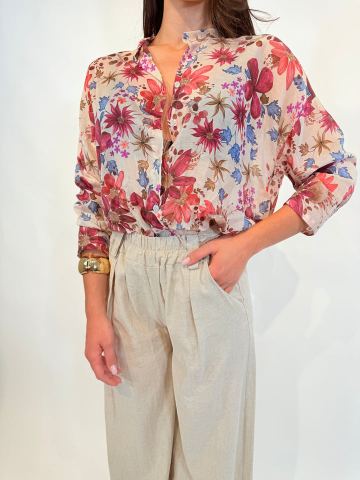 Camicia Fiori 25651