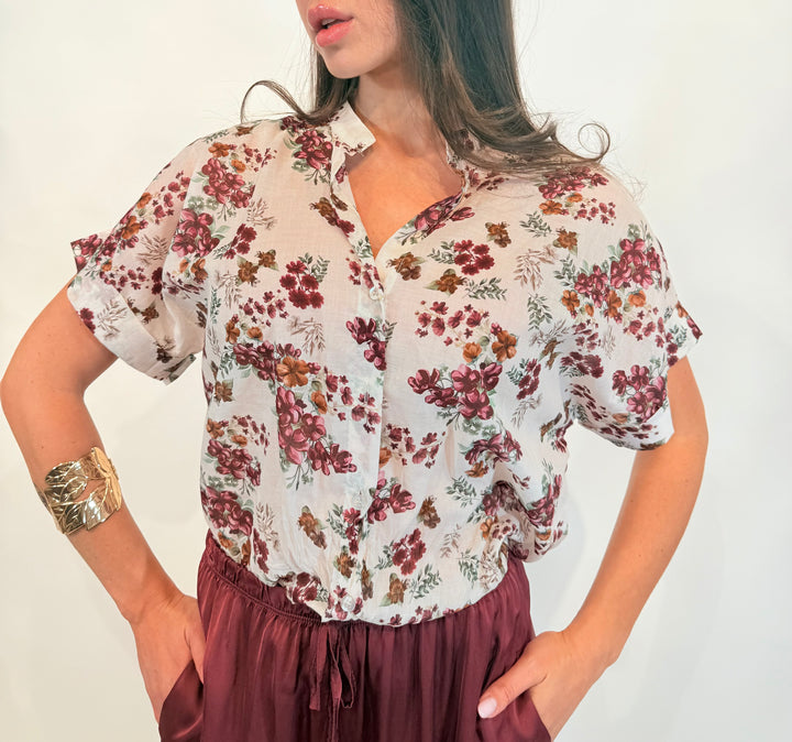 Camicia fiori 198