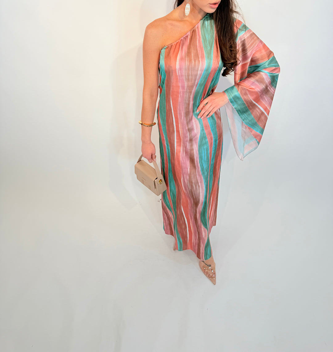 Vestito lungo Art Acquarela