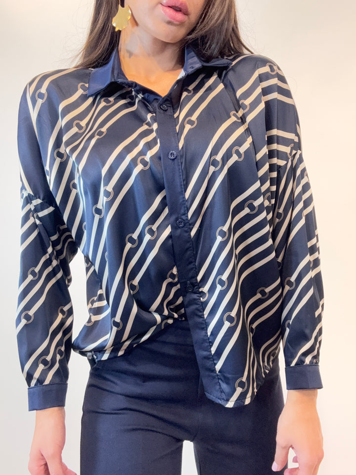 Camicia 28859 Blu