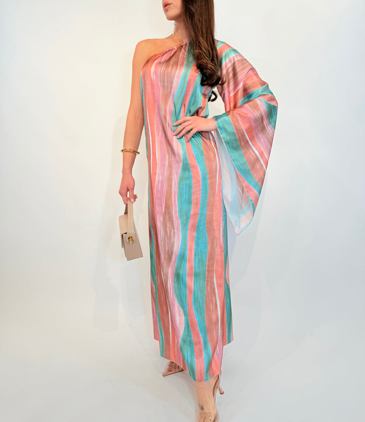 Vestito lungo Art Acquarela