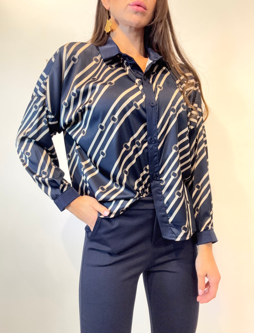 Camicia 28859 Blu