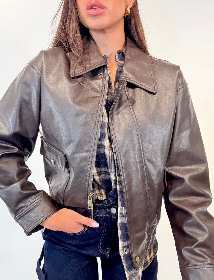 Bomber ecopelle 30144